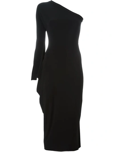 Norma Kamali Kamalikulture X One Sleeve Dress | ModeSens