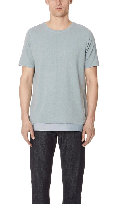 Matiere Inglewood Short Sleeve Tee In Slate