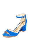 Sam Edelman Susie City Heels In Nautical Blue