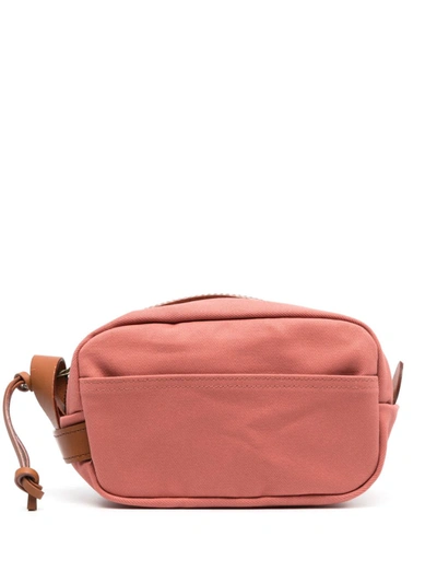 Filson Zip-fastening Travel Bag In Red