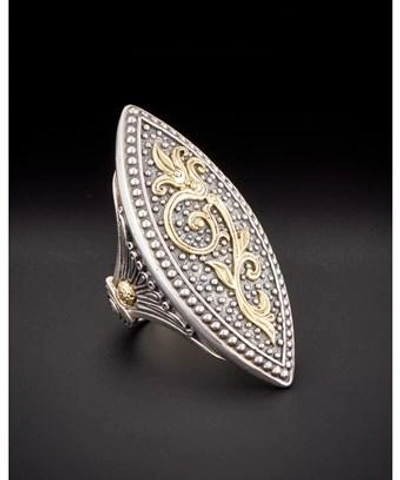 Konstantino Hebe 18k & Silver Ring In Nocolor