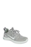 Nike Metcon Dsx Flyknit 2 Training Shoe In Matte Silver/ Barely Grey