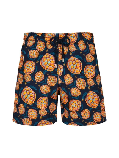 Vilebrequin Carapaces Swimming Shorts In Blue
