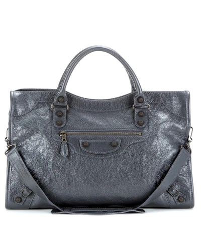 balenciaga giant 12 mini city leather tote