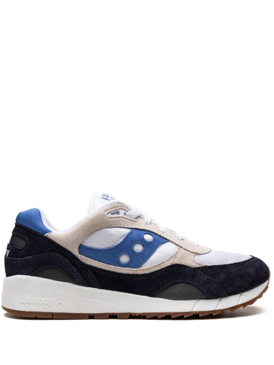 Saucony Shadow 6000 运动鞋 In White/ Navy/ Blue