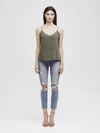 L Agence Jane Camisole Tank In Beetle