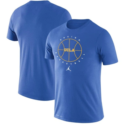Jordan Brand Blue Ucla Bruins Basketball Icon Legend Performance T-shirt