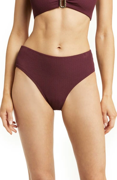 Change Of Scenery Classic Bikini Bottoms In Auburn Texture