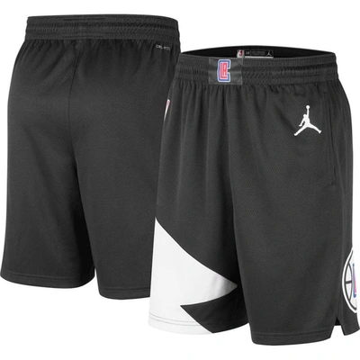Jordan Brand Black La Clippers 2022/2023 Statement Edition Swingman Performance Shorts