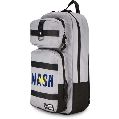 New Era Nashville Sc Kick Off Slim Backpack In Gray