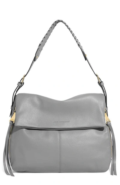 Aimee Kestenberg Bali Double Entry Bag In Cool Grey