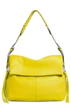 Aimee Kestenberg Bali Double Entry Bag In Lemon