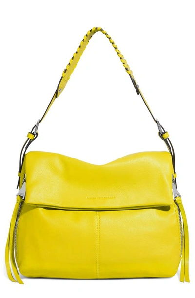 Aimee Kestenberg Bali Double Entry Bag In Lemon