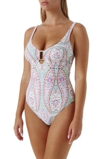 Melissa Odabash Tuscany One-piece Swimsuit In Artemis