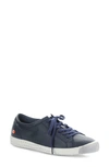 Softinos By Fly London Isla Sneaker In 605 Navy Smooth Leather