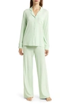 Skims Soft Lounge Rib Pajamas In Honeydew