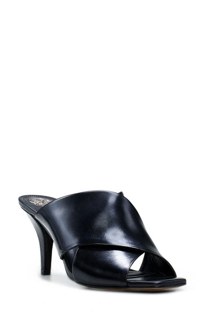 Vince Camuto Rehnya Slide Sandal In Black Patent