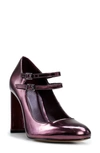 Vince Camuto Dahlein Mary Jane Pump In Plum