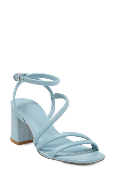 Nordstrom Rack Lagrange Block Heel Sandal In Blue Basalt