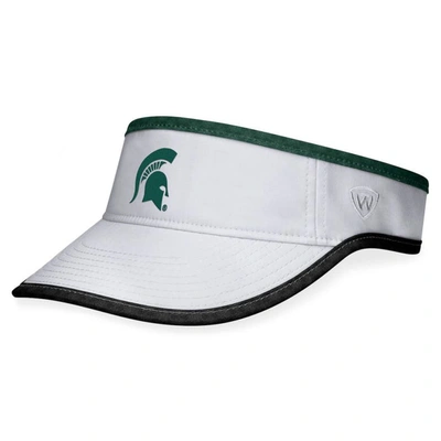 Top Of The World White Michigan State Spartans Daybreak Adjustable Visor