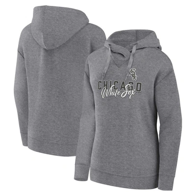 Profile Heather Gray Chicago White Sox Plus Size Pullover Hoodie