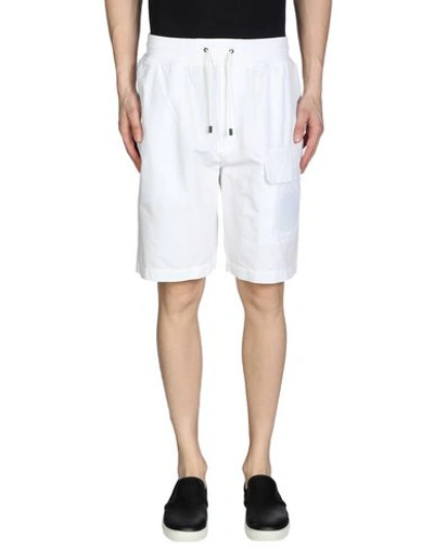Emporio Armani Shorts & Bermuda In White