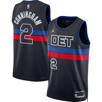 Jordan Brand Unisex  Cade Cunningham Black Detroit Pistons Swingman Jersey