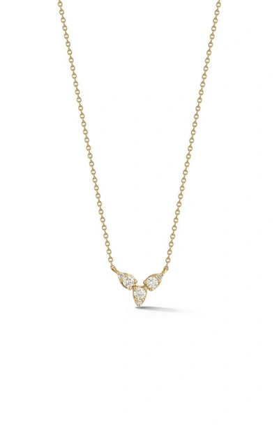 Dana Rebecca Designs Sophia Ryan V-pendant Necklace In Yellow Gold