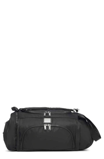 Karl Lagerfeld Convertible Duffle Bag In Black
