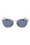 Cole Haan 50mm Round Sunglasses In Grey