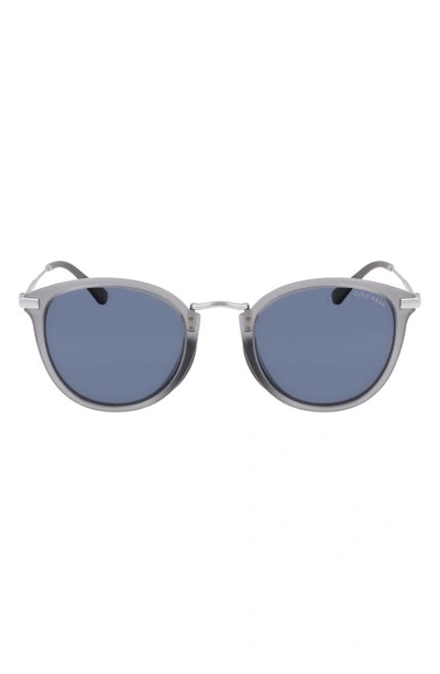 Cole Haan 50mm Round Sunglasses In Grey
