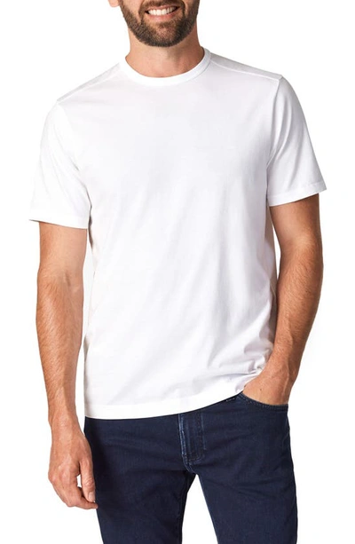 34 Heritage Basic Crewneck T-shirt In White