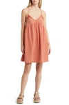 Rip Curl Classic Surf Cotton Cover-up Dress In Auburn
