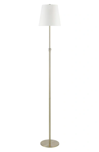 Renwil Asya Floor Lamp In Antique Brushed Brass