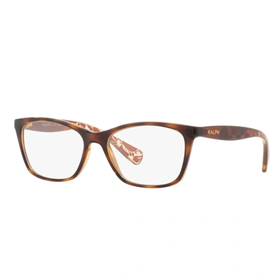 Ralph By Ralph Lauren Ra 7071 502 52mm Womens Cat-eye Eyeglasses 52mm In Brown
