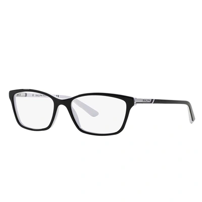 Ralph By Ralph Lauren Ra 7044 1139 52mm Womens Cat-eye Eyeglasses 52mm In Black