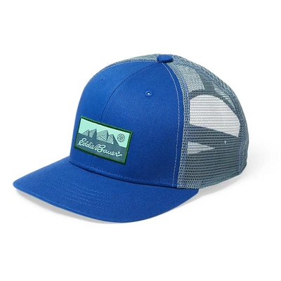 Eddie Bauer Recycled Graphic Logo Hat In Blue