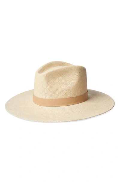 Brixton Harper Straw Hat In Catalina Sand