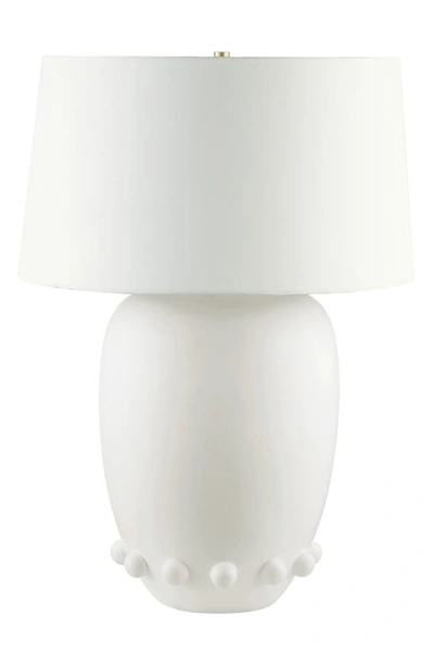 Renwil Trivor Table Lamp In Matte Off-white