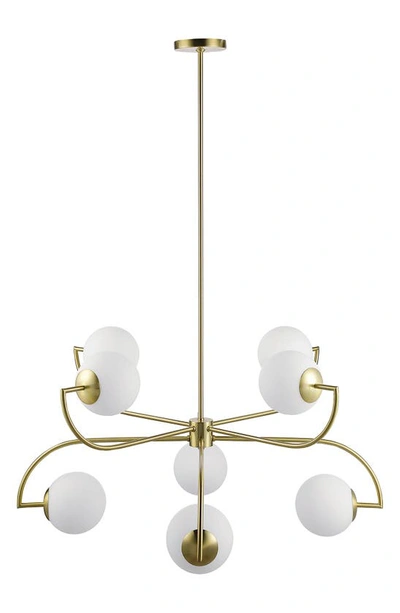 Renwil Rover Ceiling Light Fixture In Satin Brass