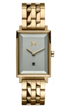 Mvmt Watches Signature Square Bracelet Watch, 24mm In Green