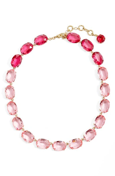 Roxanne Assoulin Simply Rose Collar Necklace In Pink