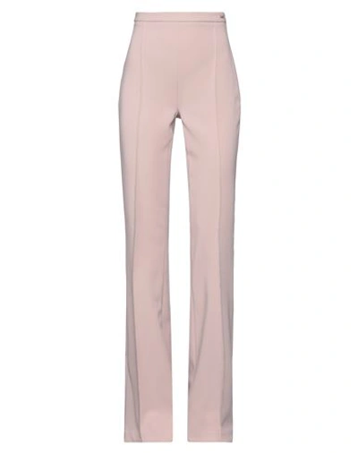 Elisabetta Franchi Woman Pants Pink Size 4 Polyester, Elastane