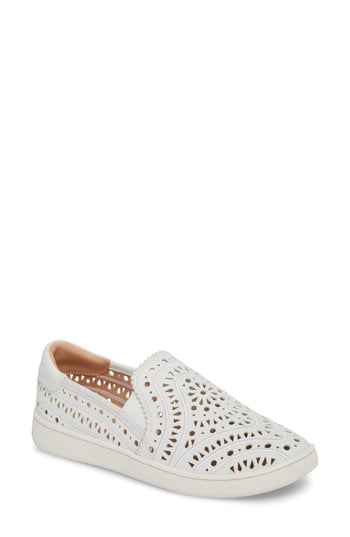 ugg cas perforated slip on sneakers