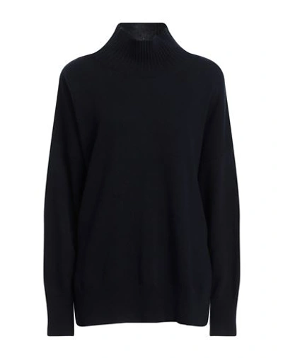 Roberto Collina Woman Turtleneck Navy Blue Size Xs Wool, Cashmere