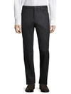 Pt01 Men's Dressy 5 Pocket Wool Stretch Trousers In Charcoal