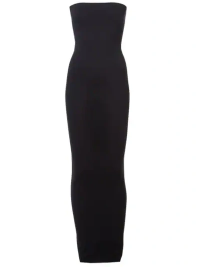 Wolford Fatal Strapless Dress In Black