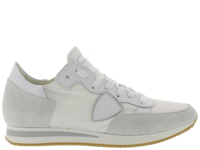 Philippe Model Tropez Colours Sneaker In Blanc-blanc