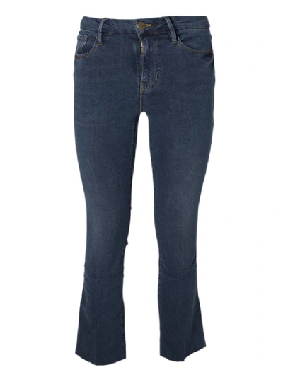 Frame Denim Cropped Flared Jeans