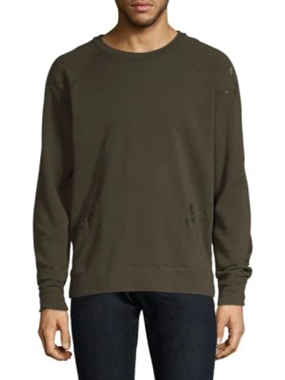 Iro Classic Cotton Sweatshirt In Khaki